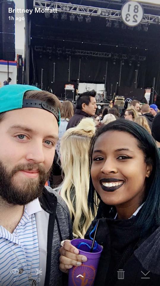 Brad and Brittney at 8123 Fest