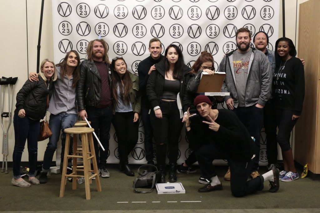 The Maine performing at 8123 Fest