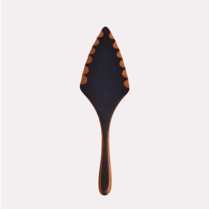 Blackened Fluted Pie Server 11 inch